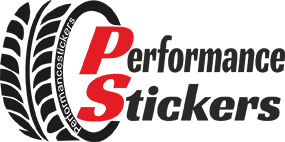 Performance Tire Stickers