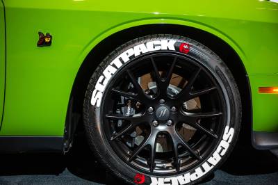 SCATPACK killer bee logo ,a Set for 4 tires (37)