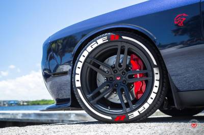 DODGE + STRİPES , a Set for 4 tires (325)