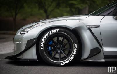 FUCKING FAST WHITE , a Set for 4 tires (176)