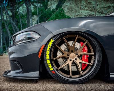 HANKOOK YELLOW + RED LOGO , a Set for 4 tires (177)