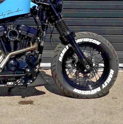Harley Davidson Set For 2 Tires Both Sides Left And Right (2001)