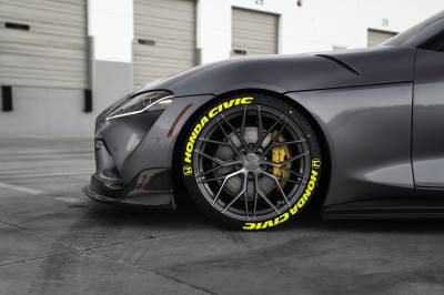 HONDA CİVİC YELLOW , a Set 4 for tires (402)
