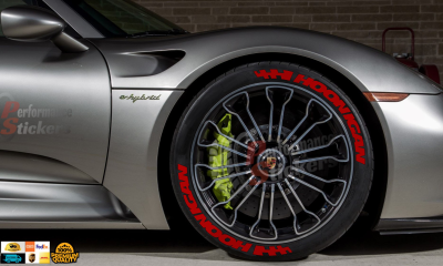 Hoonigan + Flag Full Red, Set for 4 Tires (1657)
