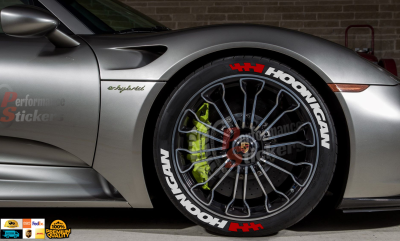 Hoonigan + Flag Red, Set for 4 Tires (1655)