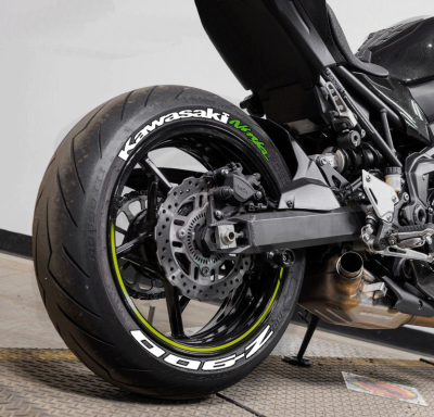 Kawasaki Ninja Z-900, Set For 2 Tires Both Sides Left And Right (1990)