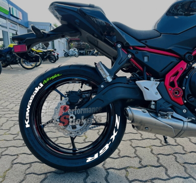 Kawasaki Ninja ZX6R , Set For 2 Tires Both Sides Left And Right (1989)