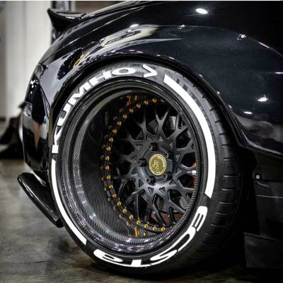 KUMHO ECSTA + STRIPES WHITE , a Set for 4 tires (196)