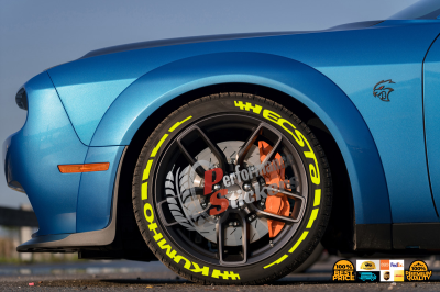 KUMHO ECSTA yellow + STRIPES , a Set for 4 tires (598)