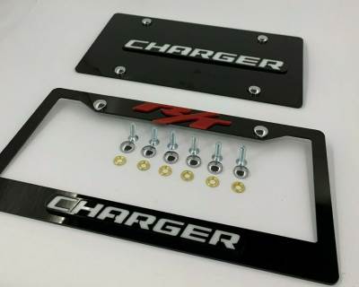 License Plate Frame for Charger RT 2 PCS Front & Rear (1869)