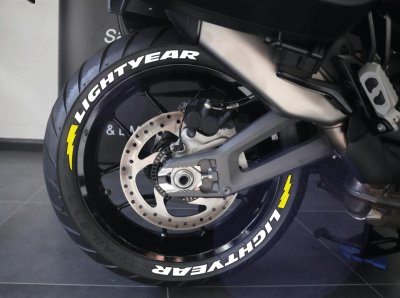 Lightyear + Logo Yellow, Set For 2 Tires Both Sides Left And Right (1916)