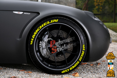 MICHELİN PILOT SUPER CUP yellow , a Set for 4 tires (653)