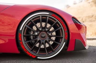 MİCHELİN RED & STRIPES WHİTE , a Set for 4 tires (415)