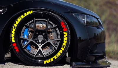 MICHELIN YELLOW + FLAG RED ,a Set for 4 tires (238)