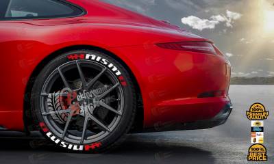 NISMO white , a Set for 4 tires (694)