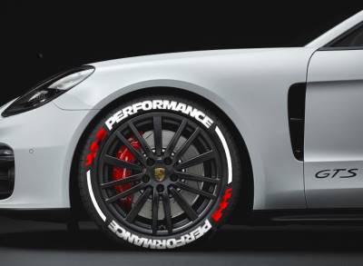 PERFORMANCE+ STRIPES  , a Set for 4  tires (126)