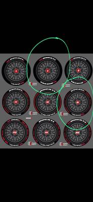 Special set 2 kits  4 tires Set(-03)
