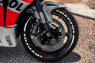 Repsol + Stripes + Logo, Set For 2 Tires Both Sides Left And Right (1899)