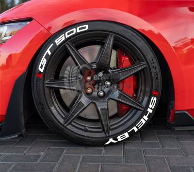 Shelby GT500 + Logo Red, Set for 4 Tires (2029)