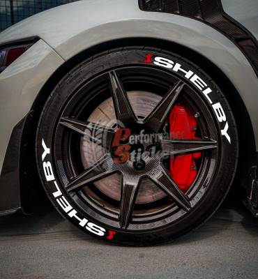 Shelby + Logo Red, Set for 4 Tires (2028)