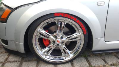 SPEEDHUNTERS RED , a Set for 4 tires (250)