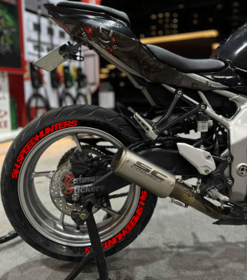 Speedhunters + Logo Red, Set For 2 Tires Both Sides Left And Right (2056)