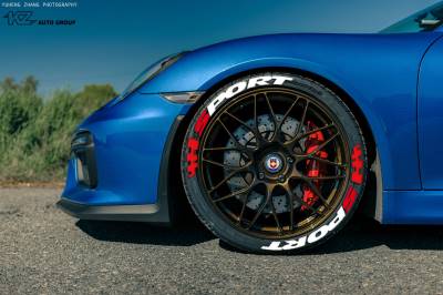 SPORT + FLAG RED , a Set for tires (431)