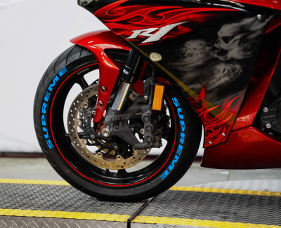 Supreme Blue, Set For 2 Tires Both Sides Left And Right (2008)