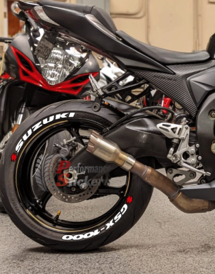 Suzuki GSX-1000 + Logo Red, Set For 2 Tires Both Sides Left And Right (1927)