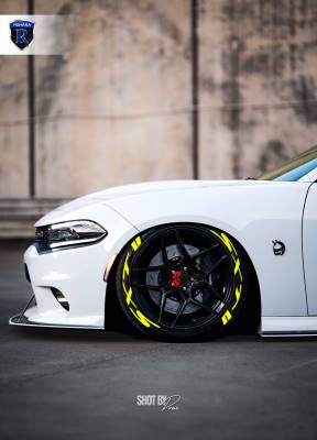 SXT & LOGO YELLOW , a Set for 4 tires (329)