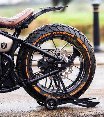 Thornton Hundred Orange + Stripes, Set For 2 Tires Both Sides Left And Right (1913)