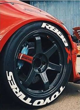 Toyo Tires R888 R ,a Set for 4 tires (53)