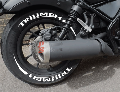 Triumph + Stripes, Set For 2 Tires Both Sides Left And Right (1936)