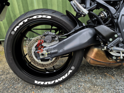 Yamaha MT-09 + Logo, Set For 2 Tires Both Sides Left And Right (1944)
