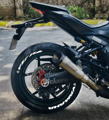 Yamaha YZF R6 + Logo, Set For 2 Tires Both Sides Left And Right (1954)