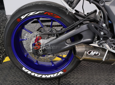Yamaha YZF R7 + Logo red, Set For 2 Tires Both Sides Left And Right (1960)